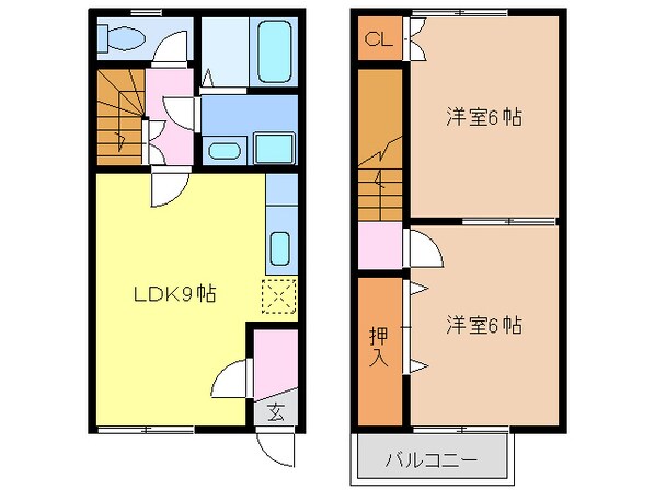 ＤＵＰＬＥＸ俊の物件間取画像